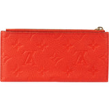 Louis Vuitton Leather Empreinte Monogram Wallet Etui