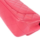 Chanel Quilted Lambskin Single Flap Crossbody Bag