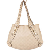 Gucci GG Leather Monogram Pelham Handbag