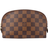 Louis Vuitton Damier Ebene Monogram Pochette Cosmetique PM Pouch