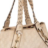 Gucci GG Leather Monogram Pelham Handbag