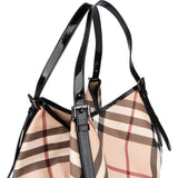 Burberry Nova-Check Monogram Handbag
