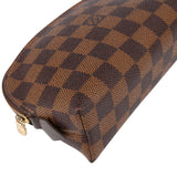 Louis Vuitton Damier Ebene Monogram Pochette Cosmetique PM Pouch