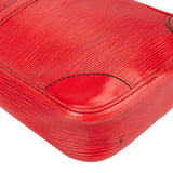 Louis Vuitton Rouge Epi Leather Danube Crossbody Bag