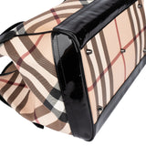Burberry Nova-Check Monogram Handbag