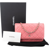 Chanel Quilted Lambskin CC Wallet On Chain Crossbody Bag