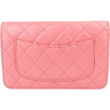 Chanel Quilted Lambskin CC Wallet On Chain Crossbody Bag