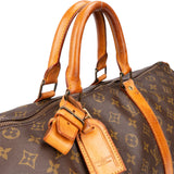 Louis Vuitton Canvas Monogram Keepall 50