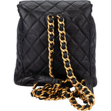 Chanel Quilted Lambskin Double CC Duma Backpack