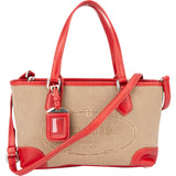Prada Classic Jacquard Handbag