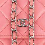 Chanel Quilted Lambskin CC Wallet On Chain Crossbody Bag
