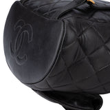 Chanel Quilted Lambskin Double CC Duma Backpack