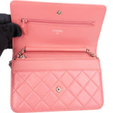Chanel Quilted Lambskin CC Wallet On Chain Crossbody Bag