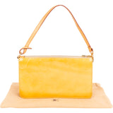 Louis Vuitton Yellow Vernis Monogram Lexington Handbag
