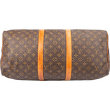 Louis Vuitton Canvas Monogram Keepall 50