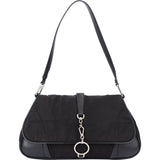 Prada Black Nylon Triangle Shoulder Bag