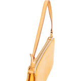 Louis Vuitton Yellow Vernis Monogram Lexington Handbag