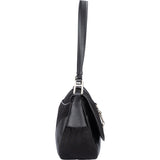 Prada Black Nylon Triangle Shoulder Bag