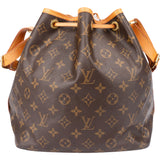 Louis Vuitton Canvas Monogram Sac Noe Petit Shoulder Bag