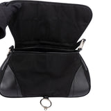 Prada Black Nylon Triangle Shoulder Bag