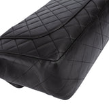 Chanel Quilted Lambskin 24K Gold Jumbo Single Flap Crossbody Bag