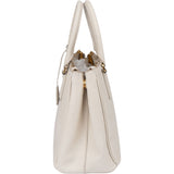 Prada White Saffiano Leather Galleria Handbag