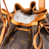 Louis Vuitton Canvas Monogram Sac Noe Petit Shoulder Bag