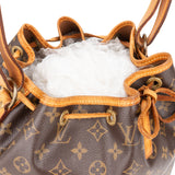 Louis Vuitton Canvas Monogram Sac Noe Petit Shoulder Bag