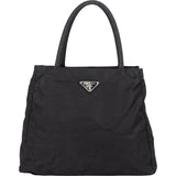 Prada Black Nylon Triangle Handbag