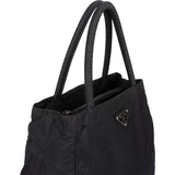 Prada Black Nylon Triangle Handbag