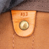 Louis Vuitton Canvas Monogram Keepall 55 Bandouliere