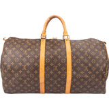 Louis Vuitton Canvas Monogram Keepall 55