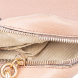 Gucci Pink Leather GG Soho Crossbody Bag