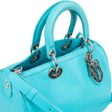 Christian Dior Blue Leather Granville Handbag