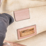 Gucci Pink Leather GG Soho Crossbody Bag