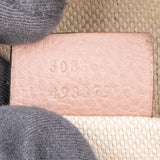 Gucci Pink Leather GG Soho Crossbody Bag