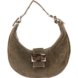 Fendi Rose FF Cord Hobo Zucca Bag