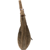 Fendi Rose FF Cord Hobo Zucca Bag
