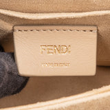 Fendi Bleu Leather Kan I Crossbody Bag