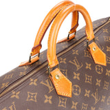 Louis Vuitton Canvas Monogram Speedy 40 Handbag
