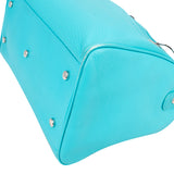 Christian Dior Blue Leather Granville Handbag