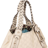 Gucci Leather GG Monogram Pelham Handbag