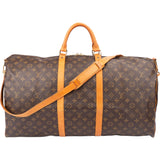 Louis Vuitton Canvas Monogram Keepall 60 Bandouliere