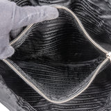 Prada Black Nylon Triangle Handbag