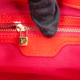 Louis Vuitton Red Vernis Monogram Wilshire Handbag