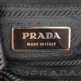 Prada Black Nylon Triangle Handbag