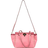 Valentino Pink Leather Rockstud Handbag