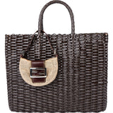 Fendi Braid Shopper Mini FF Baguette Handbag Set
