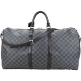 Louis Vuitton Damier Graphit Monogram Keepall Bandouliere 55