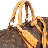 Louis Vuitton Canvas Monogram Keepall 60 Bandouliere